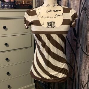 Cute striped American Dream stripe top size small comfortable